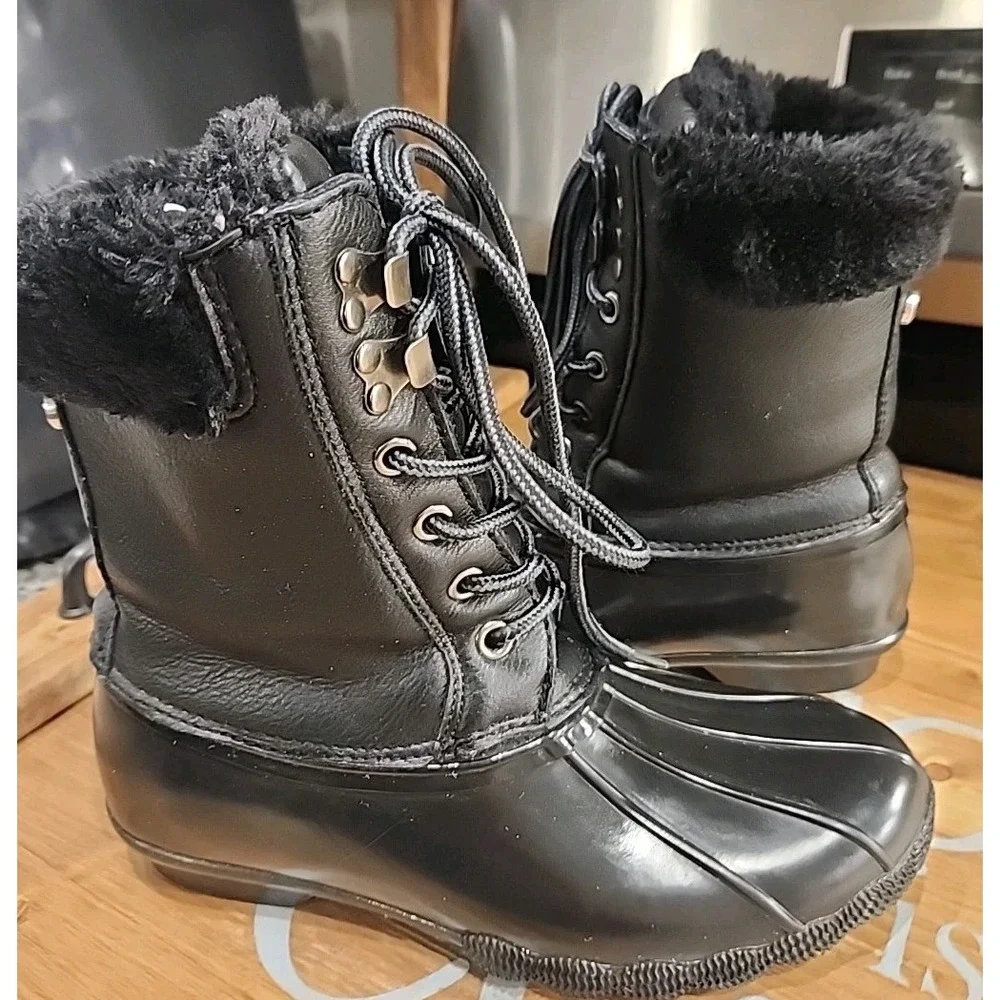 Steve Madden Womens T Storm‎ Closed Toe Ankle Cold Weather Boots Size 7